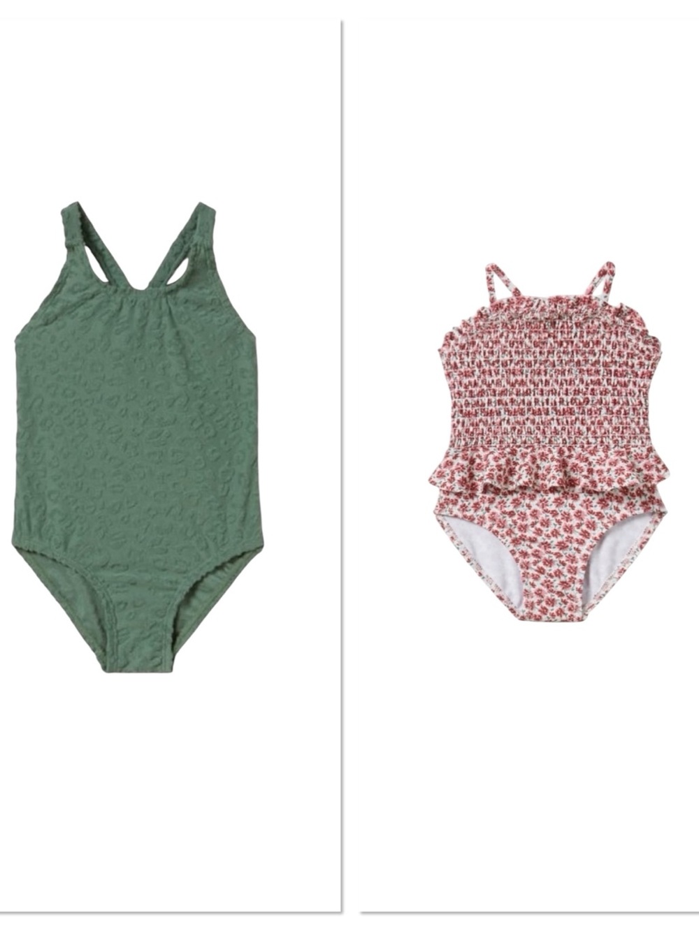 ZARA 3-4 years girls One Piece Swimsuit Bundle of 2